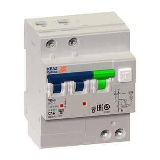 OptiDin VD63-22C50-A-УХЛ4 (2P, C50, 30mA)