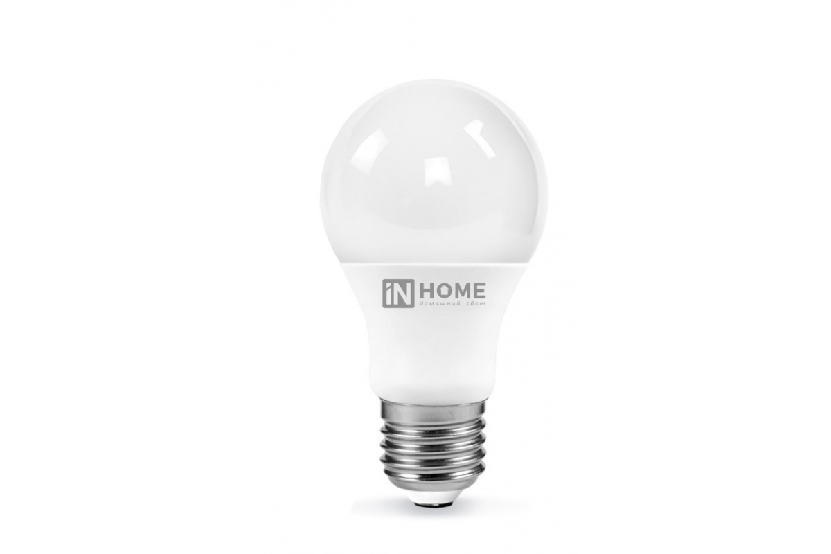 Лампа светодиодная LED-A60-VC 15Вт 230В Е27 6500К 1430Лм IN HOME